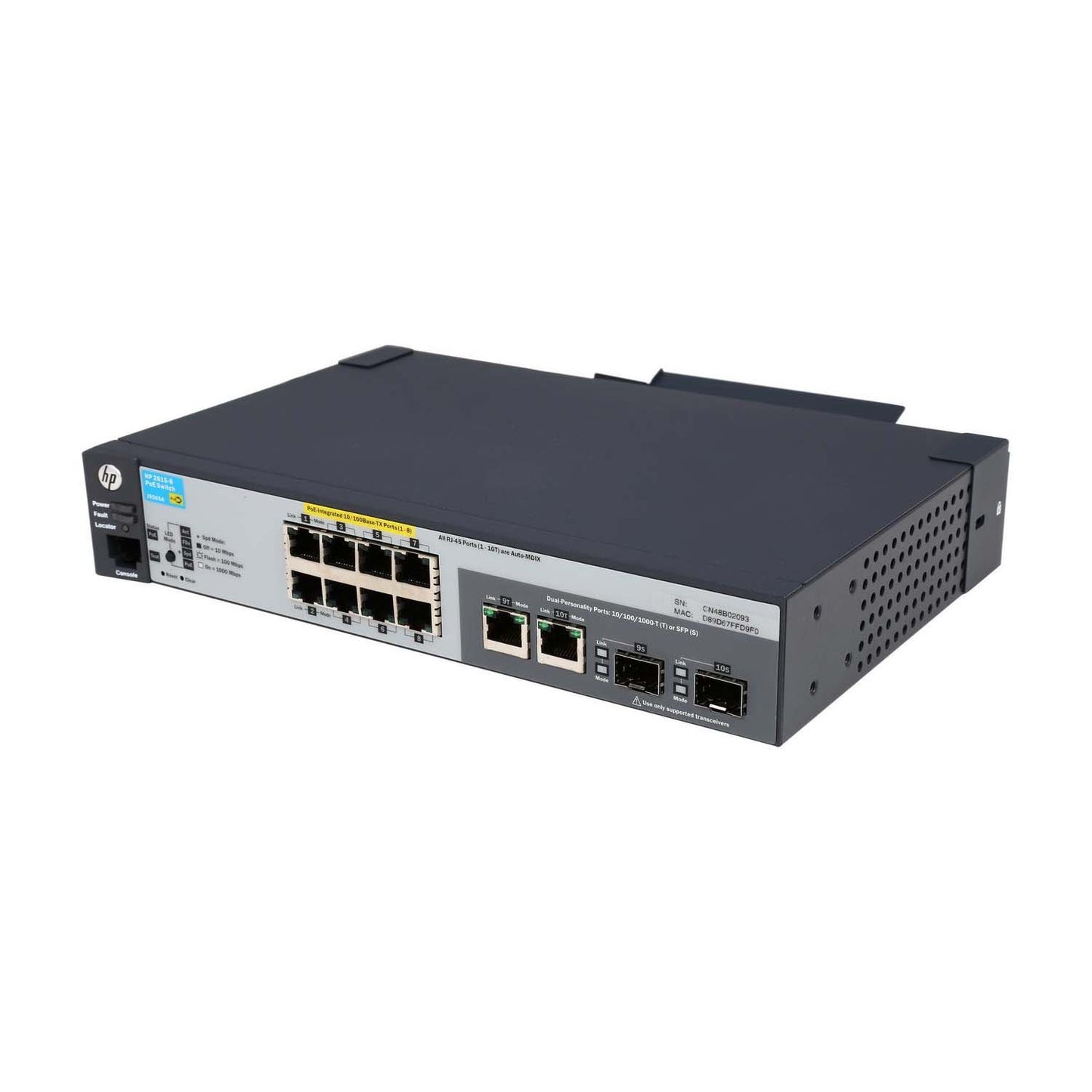 Hp Procurve 2615-8- Poe  Switch