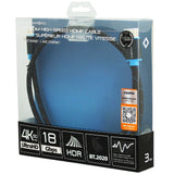 BlueDiamond Premium HDMI Cable with Ethernet - Tangle Free - 3 feet