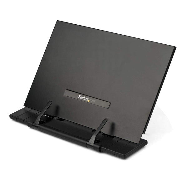 Document Holder - 7 Angle Settings - Ergonomic Desktop Document Stand - Foldable - Adjustable Easel Copy Holder (DOCHOLDSTND)