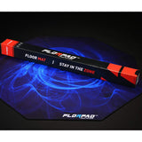 Florpad Arctic Gaming Office Chair Mat | Protects All Floors | Liquid Resistant | Noise Cancelling | Smooth Surface 45'' x 45''