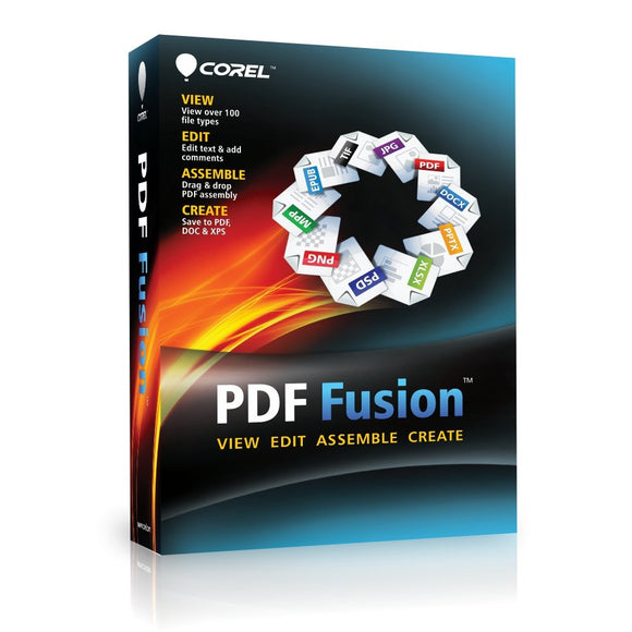 Corel CA PDF Fusion Document Management Suite for PC