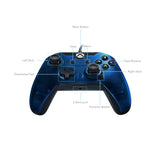 PDP Wired Controller for Xbox One - Blue