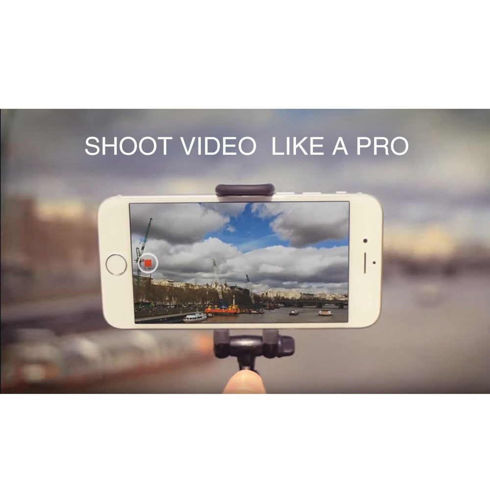 Vantec for Smartphones and Action Camera Smoovie Pocket Video Stabilizer, Black (PVS-100)