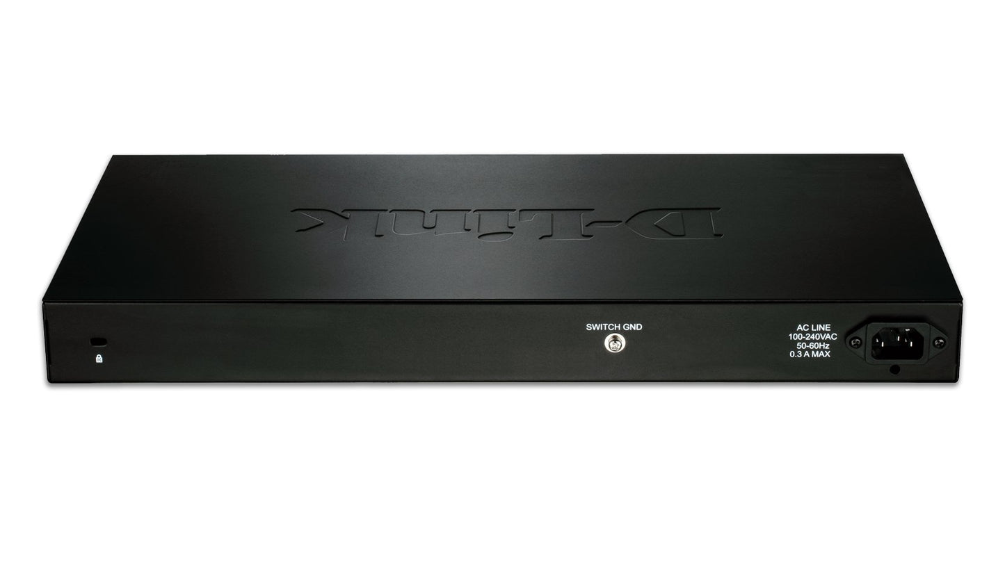 D-LINK WebSmart 48-Port 10/100 Switch with 2 Combo SFP and 2 Gigabit Ports (DES-1210-52)