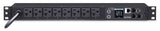 CyberPower PDU31002 Monitored PDU, 120V/20A, 8 Outlets, 1U Rackmount, Black