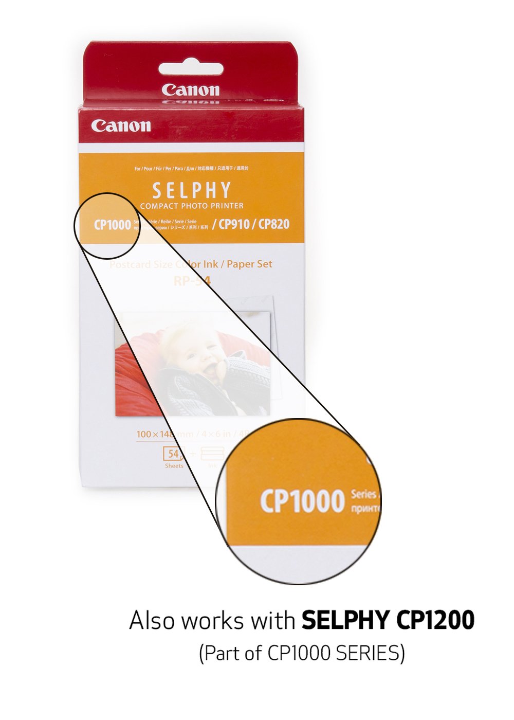 Canon Selphy 8567B001 Ink/Paper Set