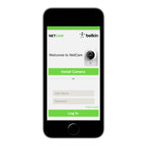 Belkin NetCam Wireless IP Camera for Tablet and Smartphone with Night Vision and Digital Audio