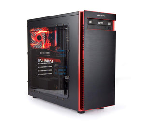 InWin 703 Black ATX Mid Tower Computer Chassis Case for Gaming