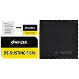 Amzer Kristal Tempered Glass Screen Protector Scratch Guard Shield with Cleaning Cloth for Samsung Galaxy S5 - Retail Packaging