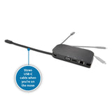 Kensington SD1600P USB-C Travel Dock 4K with Pass-Through USB-C Charging (K33968WW)