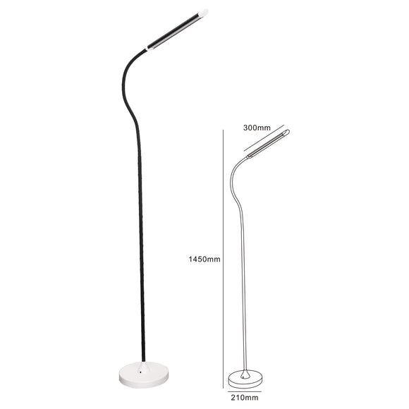 Royal Sovereign Contemporary LED Floor Lamp | Stylish Modern Design Featuring 11.8