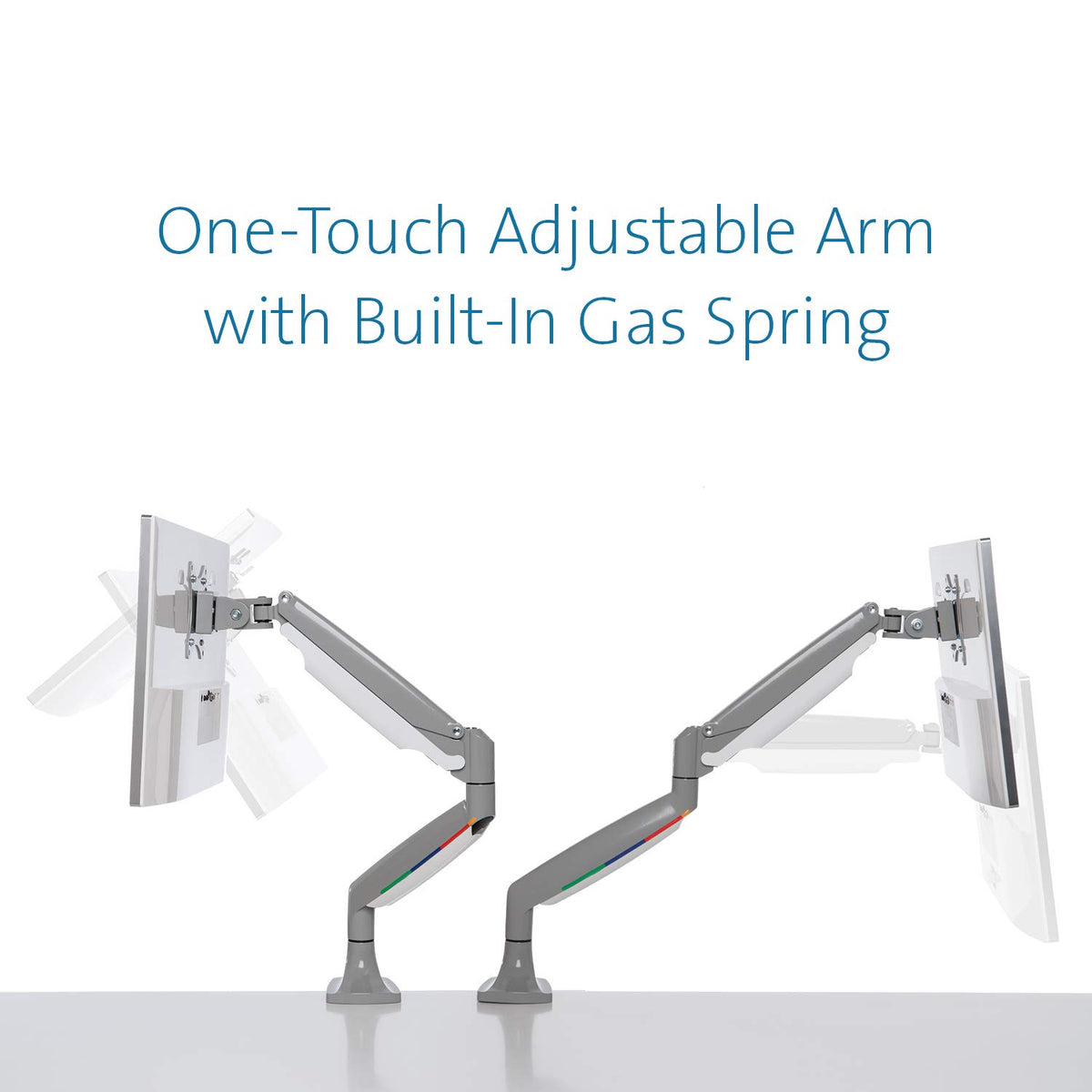 Kensington Monitor Arm One Touch Height Adjustable, Single Monitor