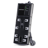 CyberPower CSB808 Surge Protector 8-Outlets 8 Ft Cord 1800 Joules