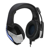 Adesso Xtream G4-7.1 Surround-Sound Gaming Headset with Noise Cancelling Microphone and LED Lighting for PC, PS4, Xbox, Nintendo Switch, and Laptops