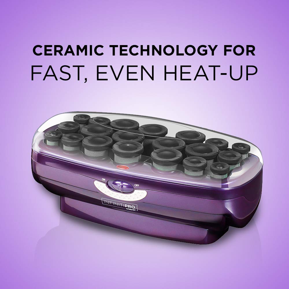 Infiniti Pro by Conair Instant Heat 20 Ceramic Flocked Rollers