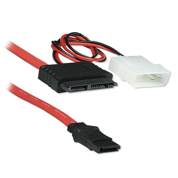 Micro SATA Drive Cable - 30cm, Red
