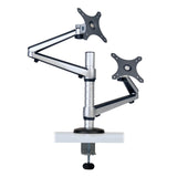 TRIPP LITE Dual Display LCD Desk Mount Arm Swivel Tilt 13-Inch-27-Inch Flat Panel