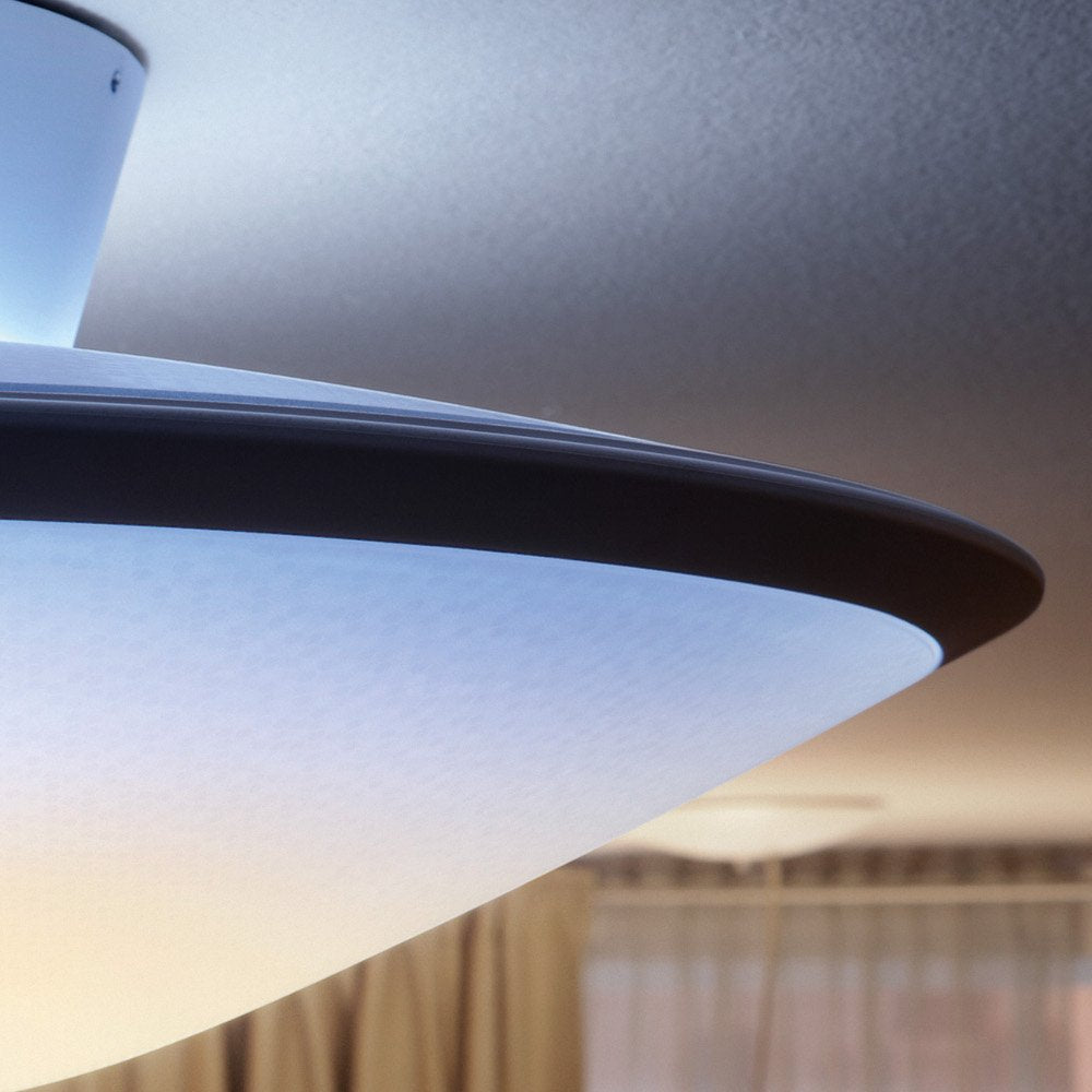 Philips Hue Phoenix Dimmable LED Smart Ceiling Light, Opal White (Requires Hue Hub, Works with Alexa, Apple HomeKit, and Google Assistant)