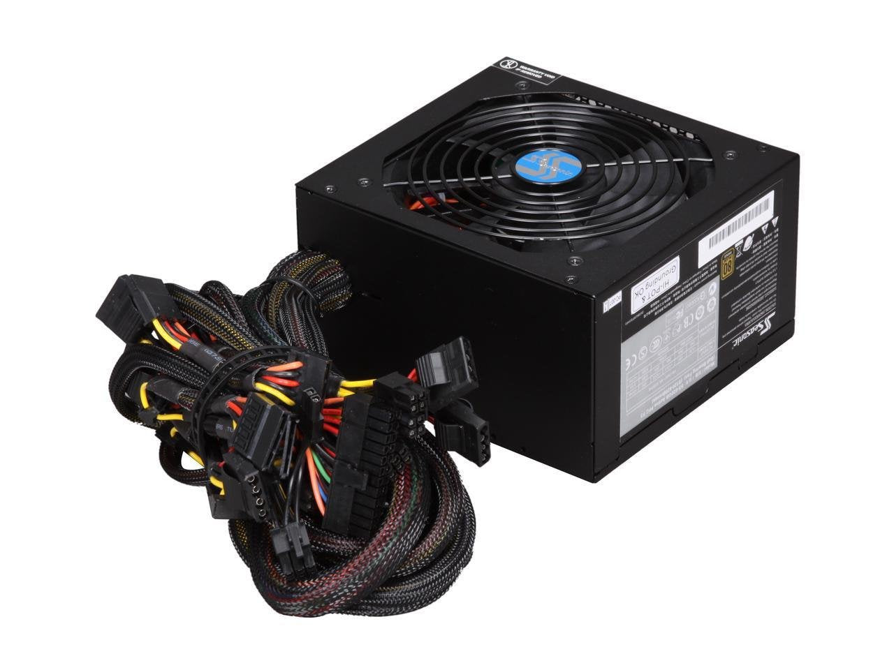 Seasonic Focus Plus Full Modular 120mm FDB Fan 10 Year Warranty Compact 140 mm Size Power Supply