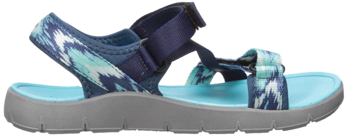 Northside Women's Kenya Sandal, Navy/Light Blue, 7 M US