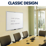 Boone Anodized Aluminum Frame Dry-Erase Board, 48 x 96 Inches