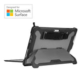 Targus SafePort Rugged MAX Protective Case for Microsoft Surface Pro 7, 6, 5, 5 LTE, and 4, Black/Grey (THD495GL)