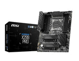 MSI Gaming Intel X299 Lga 2066 Twin Turbo M.2 Gigabit LAN DDR4 USB3.2 Gen 2 SLI CFX Extended ATX Motherboard (X299 PRO)