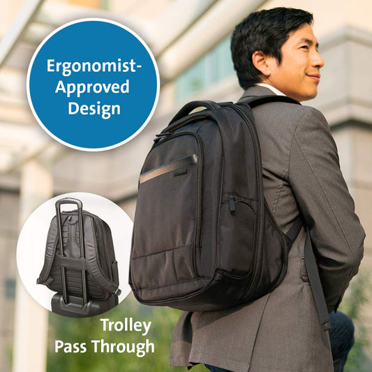 Kensington Contour 2.0 Pro Laptop Backpack - 17" (K60381WW)