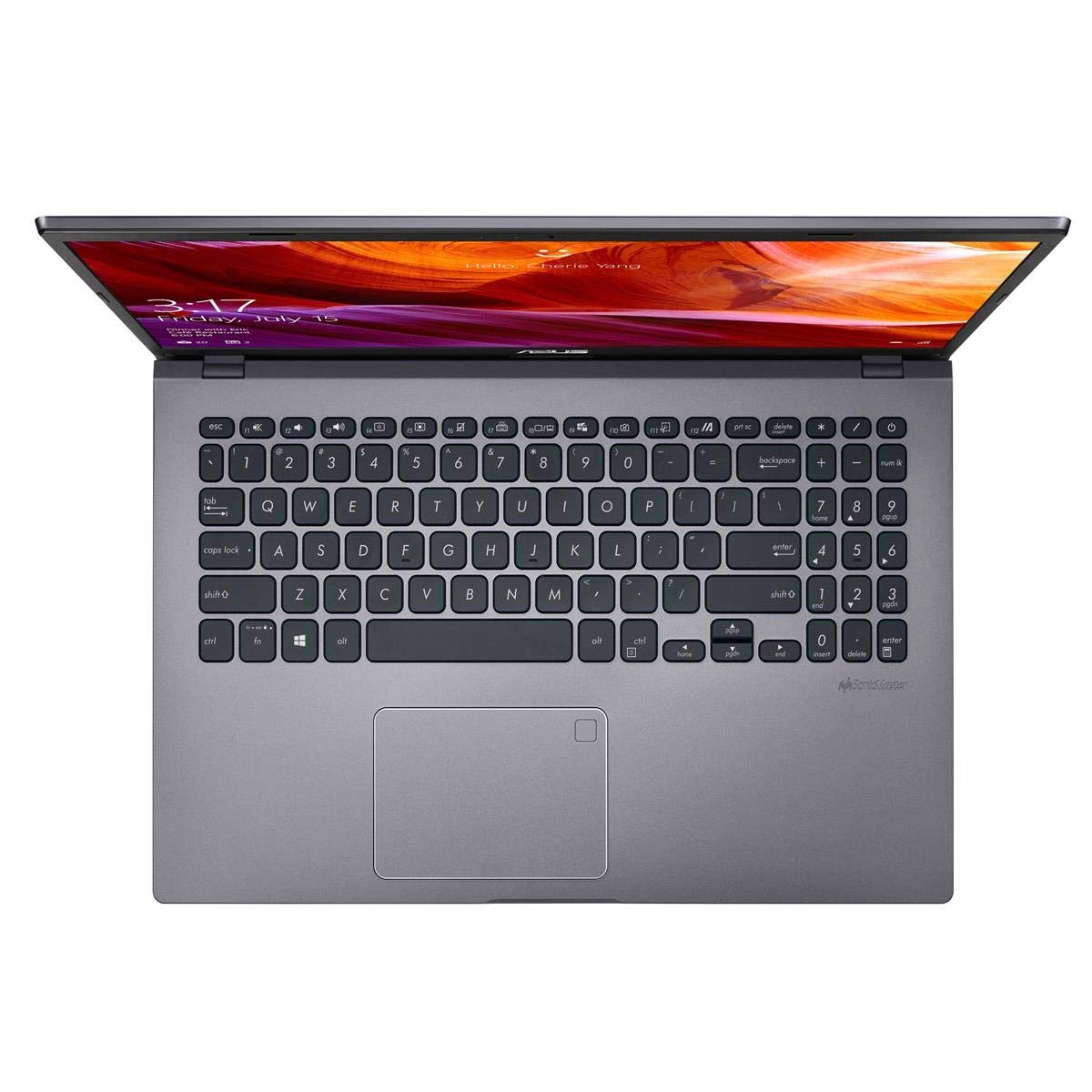 ASUS X509 15.6" Full HD Notebook Computer, Intel Core i7-8565U 1.8GHz, 8GB RAM, 256GB SSD, Windows 10 Home, Slate Gray