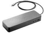 HP 1MK33UT#ABA USB-C Universal Docking Station for Chromebook 14 G4, EliteBook 1040 G4, ZBook Studio G3 Mobile Workstation & More, Black