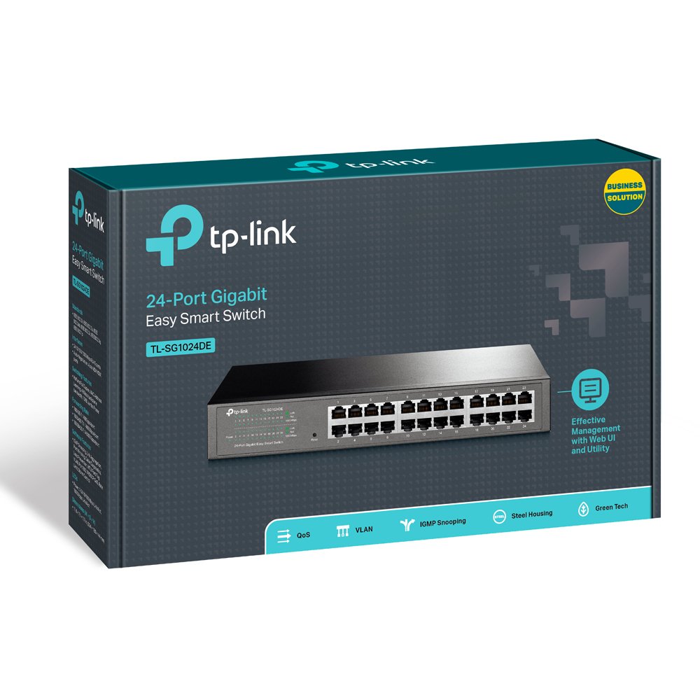 TP-Link Port Gigabit Ethernet Network Switch | Ethernet Splitter