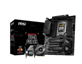 MSI TRX40 PRO 10G Motherboard (AMD Strx4, PCIe Gen4, M.2, USB3.2 Gen2x2, DDR4, Dual 10G LAN, ATX)