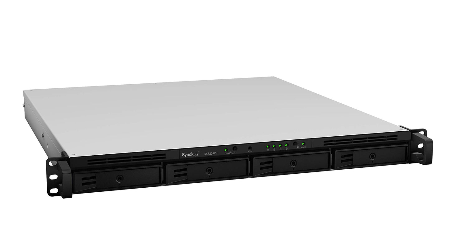 Synology 4bay NAS RackStation RS820RP+ (Diskless)