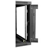 TRIPP LITE 12U Server-Depth Wall Mount Rack Enclosure Cabinet with Acrylic Window, Door, Sides SRW12US33G