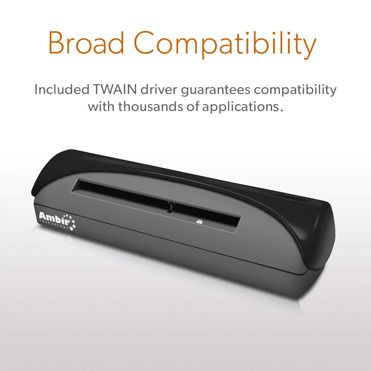 Ambir Technology PS667-AS Simplex A6 ID Card Scanner withAmbirScan