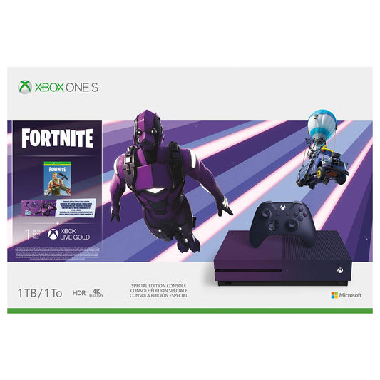 Xbox One S 1TB Console - Fortnite Battle Royale Special Edition Bundle