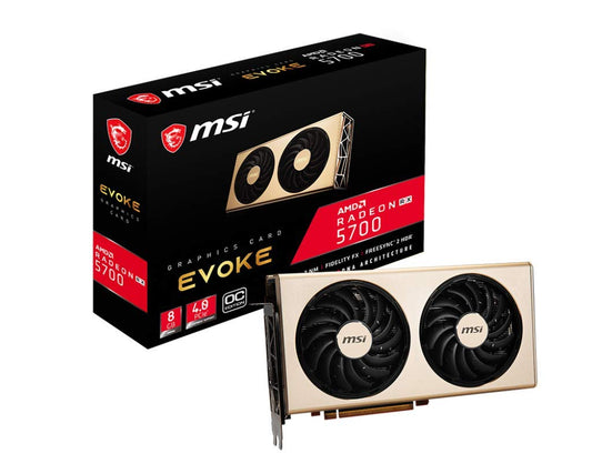 MSI Gaming Radeon RX 5700 Boost Clock: 1750 MHz 256-bit 8GB GDDR6 DP/HDMI