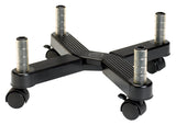 3M Adjustable Computer Tower Stand, Rolling Casters, Holds Up to 50lbs, Width Adjustable (CS100MB)