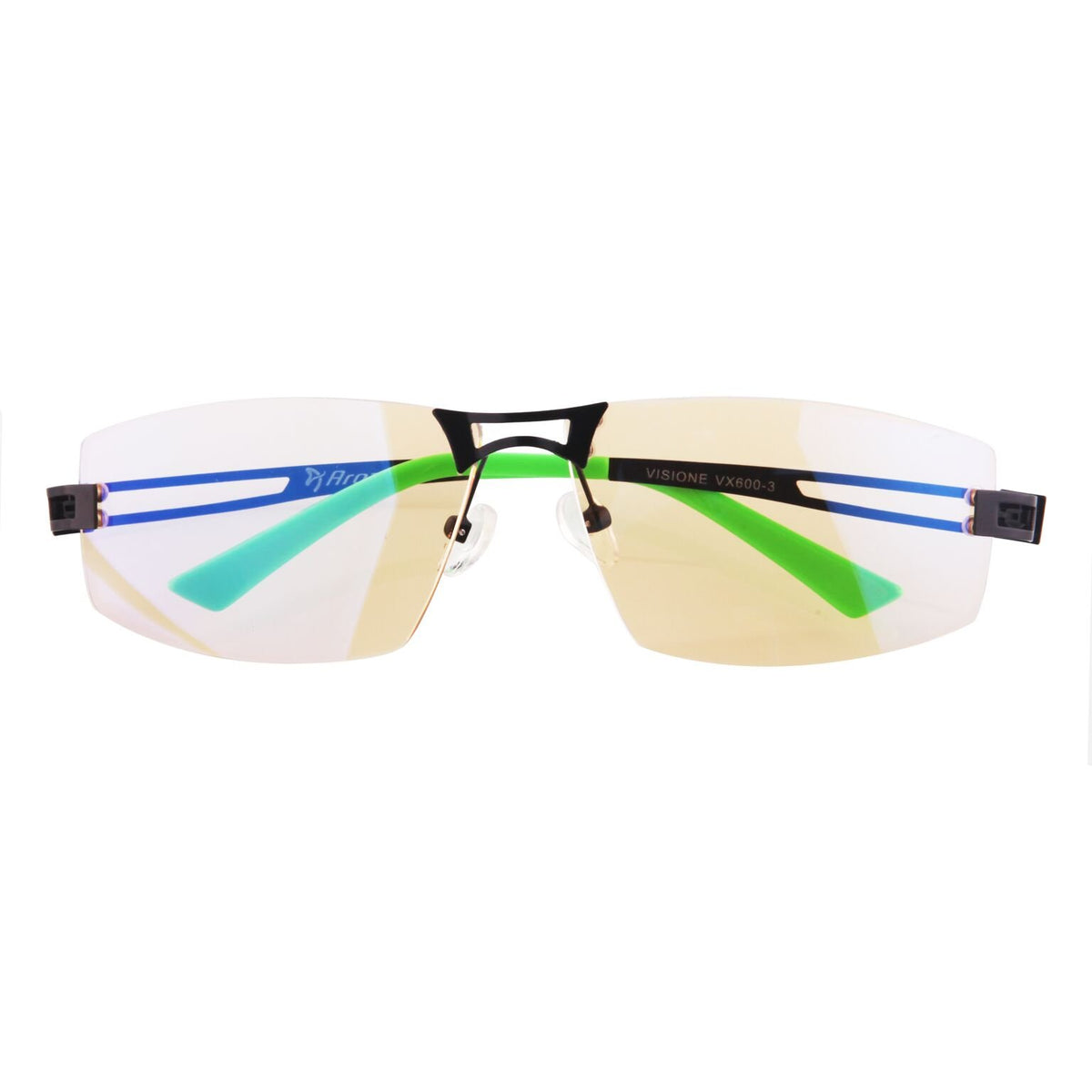 AROZZI Visione VX-600 Computer gaming glasses-Anti-glare, UV and Blue light protection, Eye strain relief, Comfortable gaming