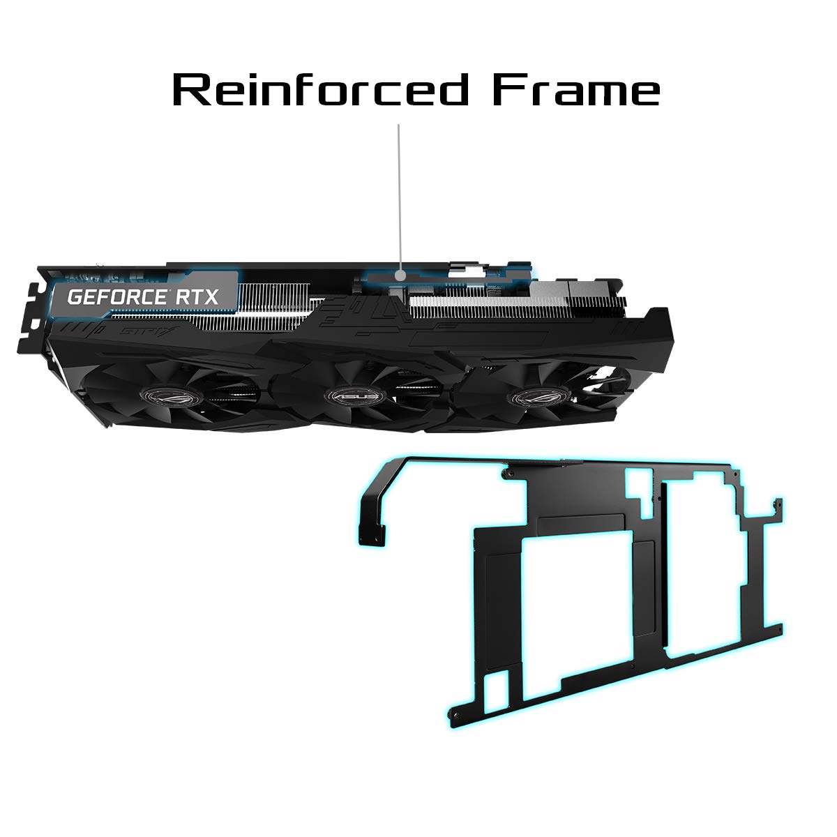ASUS ROG STRIX GeForce RTX 2060 Advanced Overclocked 6G GDDR6 HDMI DP 1.4 Gaming Graphics Card (ROG-STRIX-RTX-2060-A6G)