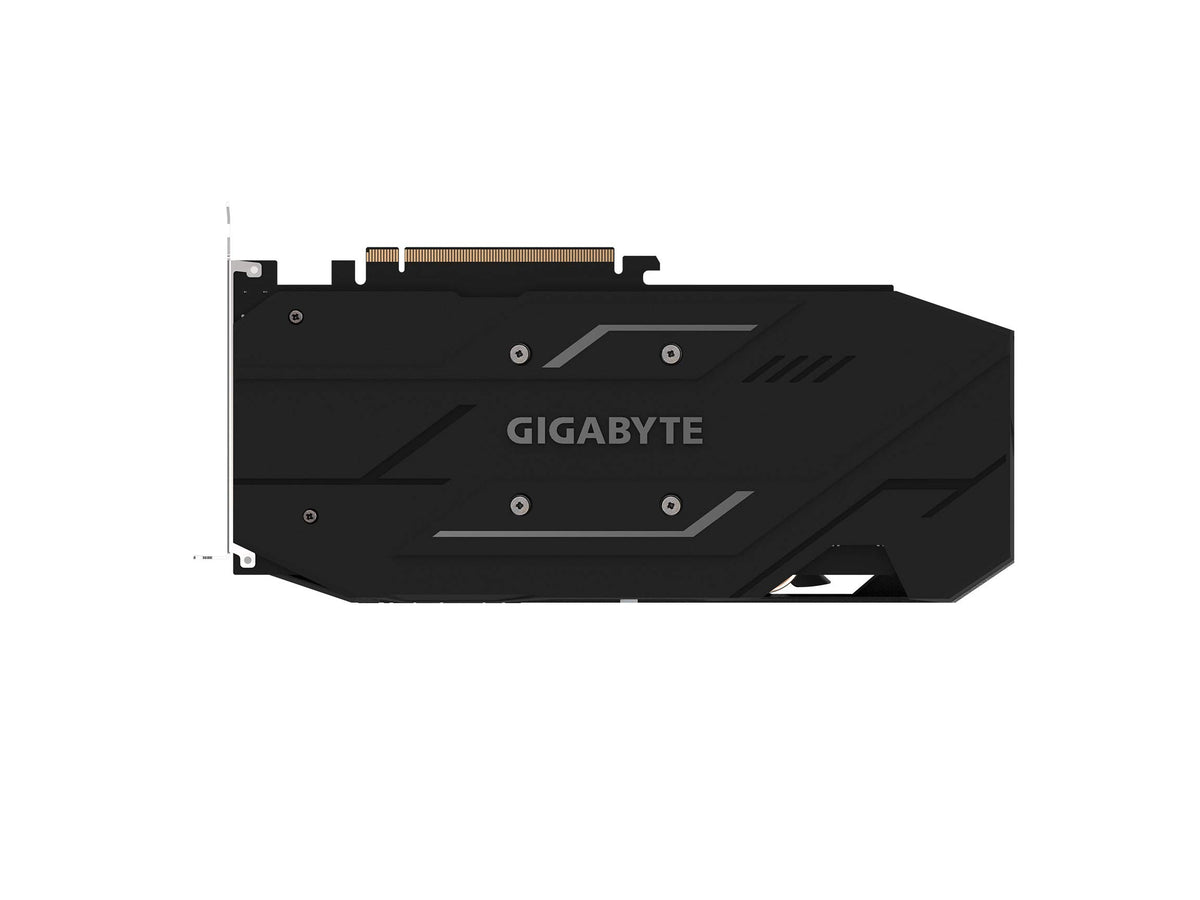 GIGABYTE GeForce GTX 1660 Ti Windforce OC 6G 192-bit GDDR6 DisplayPort 1.4 HDMI 2.0B with Windforce 2X Cooling System Graphic Cards- Gv-N166TWF2OC-6GD