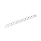 Fellowes 52372 Plastic Combs-1/2-Inch, 90 Sheets, White, 100 Pack