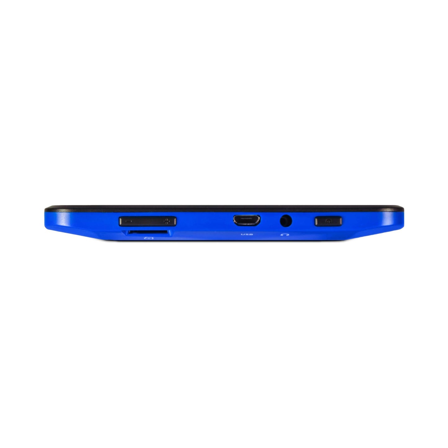 Ematic 7-Inch Android 7.1 (Nougat), Quad-Core 16GB Tablet with Folio Case and Headphones, Blue