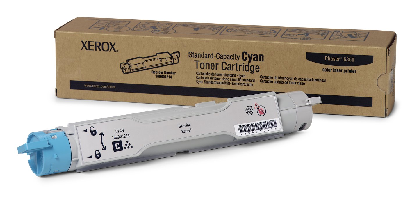 Toner Cartridge - Cyan - 5000 Pages - Phaser 6360