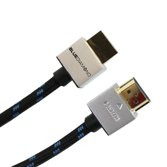 BlueDiamond B074M4G6D8 Premium HDMI Cable-6 Ft- Braded Cord,