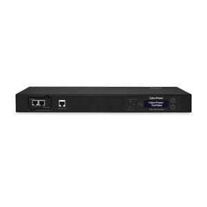 CyberPower PDU15SW10ATNET Switched ATS PDU, 100-120V/15A, 10 Outlets, 1U Rackmount, Black