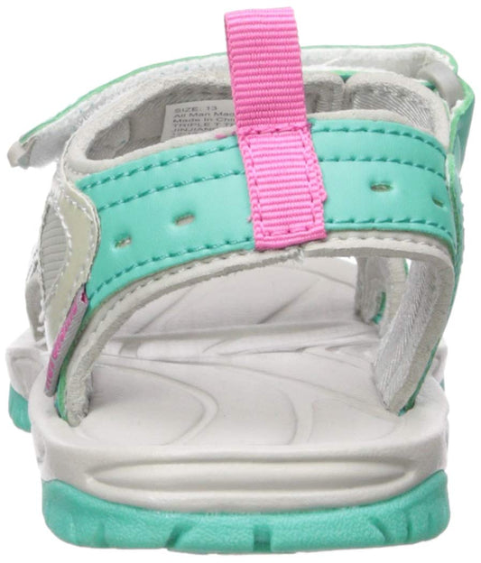Northside Girls' Riverside II Sandal, Mint, 4 M US Big Kid