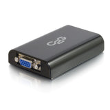 C2G 30560 USB 3.0 to VGA Video Adapter, External Video Card, Black