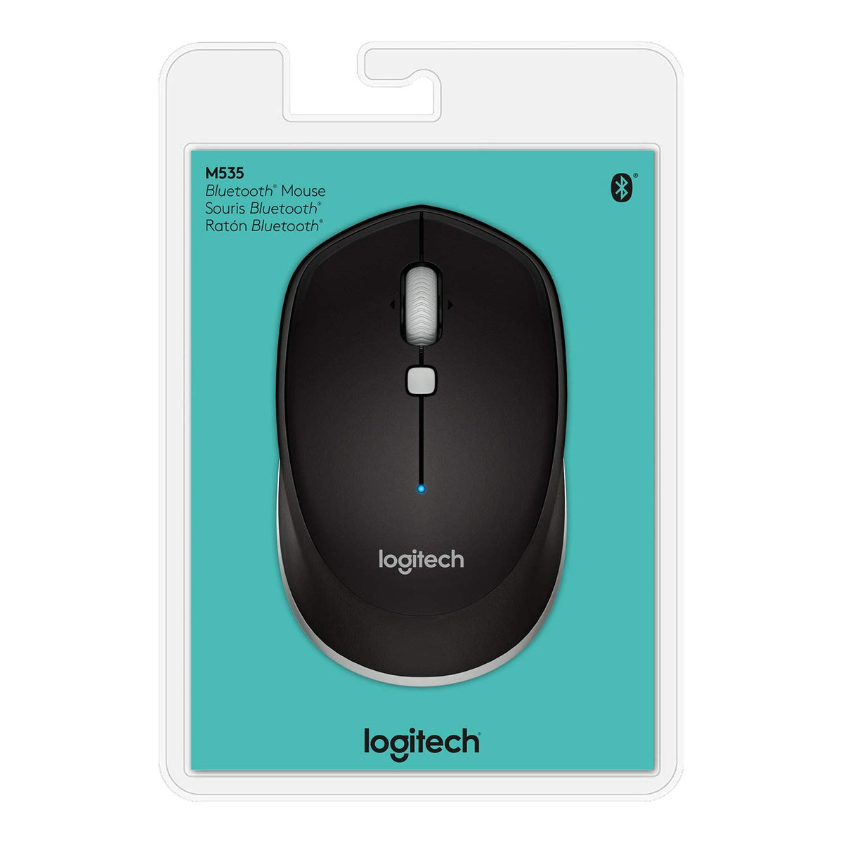 Logitech M535 Bluetooth Mouse - Compact Wireless Mouse with 10 Month Battery Life Works with Any Bluetooth Enabled Computer, Laptop or Tablet Running Windows, Mac OS, Chrome or Android