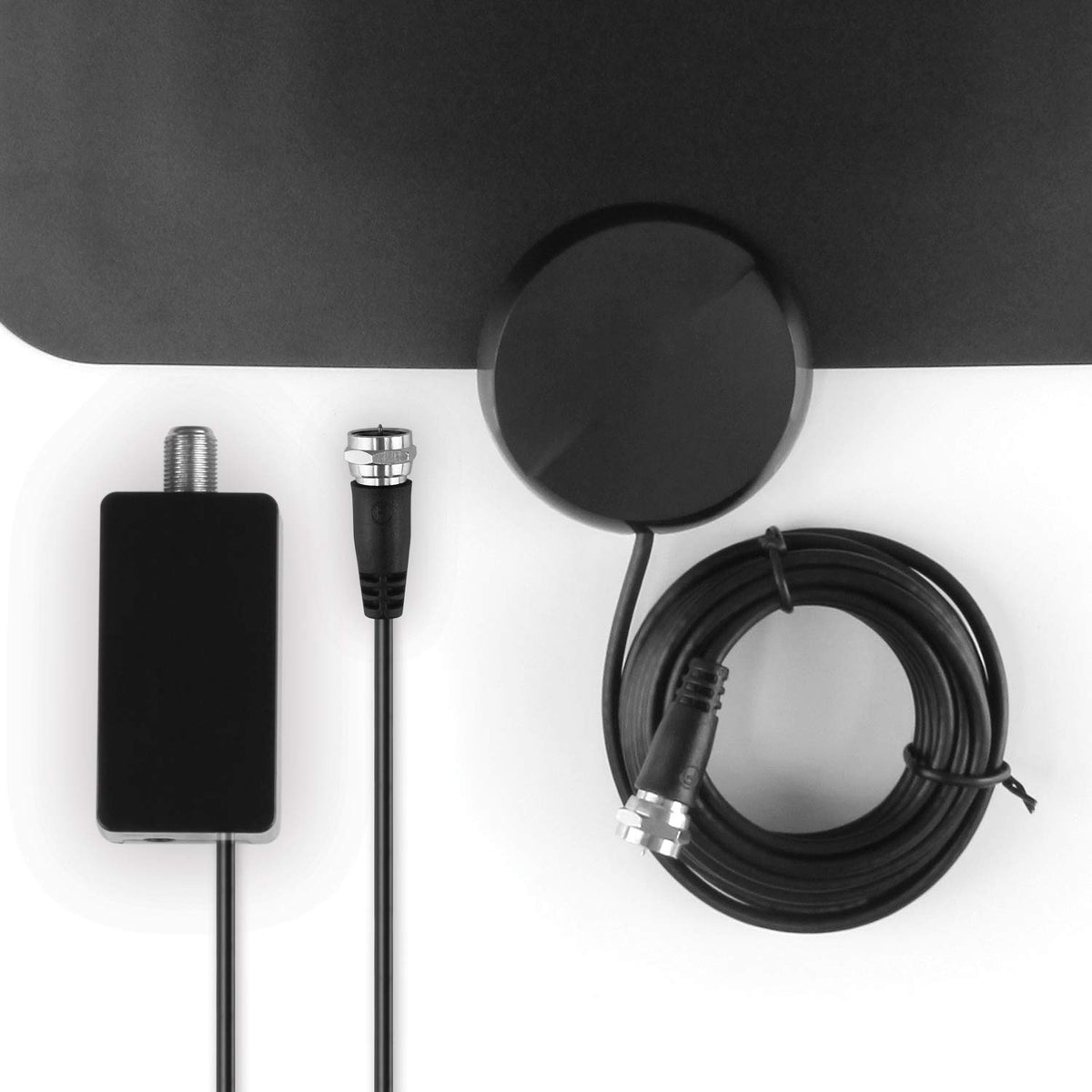 Aluratek Indoor HD Digital Amplified TV Antenna (Free Over-The-Air) HDTV Channels